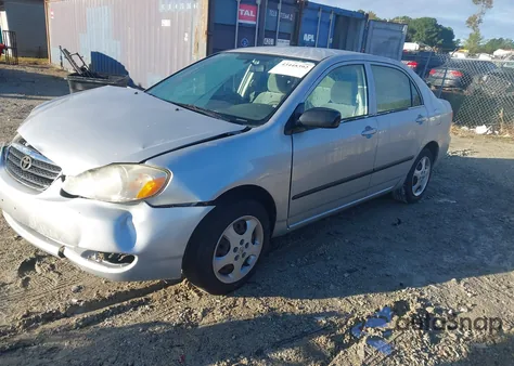 2005 Toyota Corolla Ce from USA, damaged, VIN 2T1BR32E85C378069